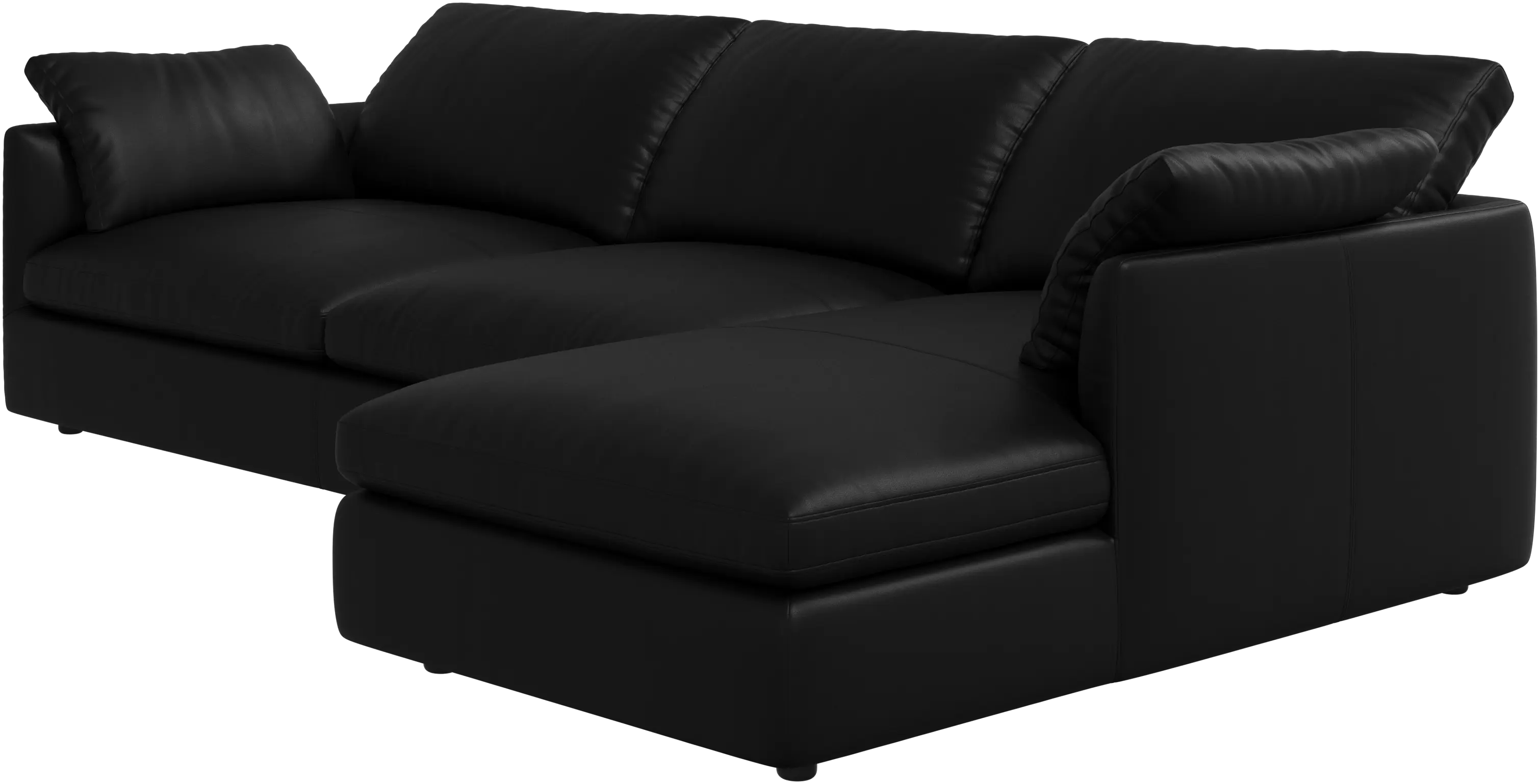 モジュール式デザイナーソファ | デンマークデザインの家具 - レザー